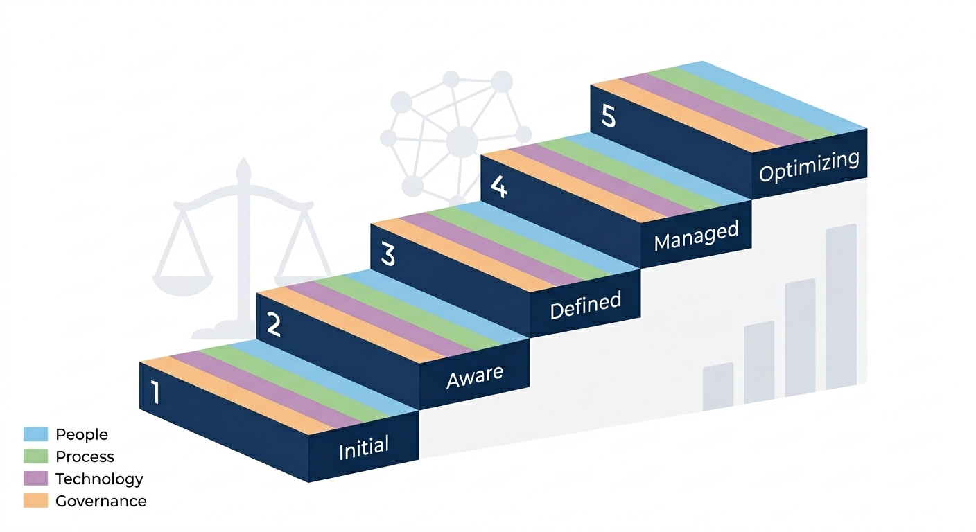 A Knowledge Management Maturity Model for Law Firms in the Age of AI