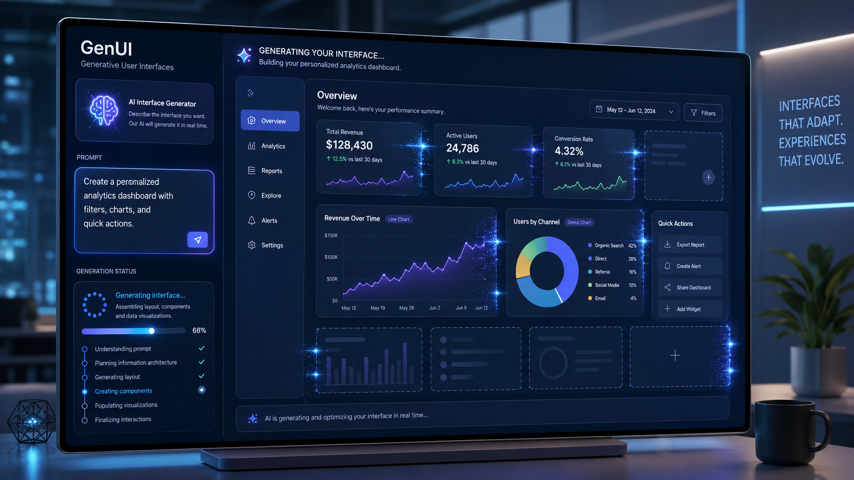 Generative User Interfaces and UI Design Practice: A Socio-Technical Study of Implications and Adoption Requirements