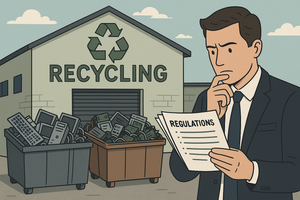Between regulation and practice: The disposal of ICT end-user-devices in Swiss recycling companies