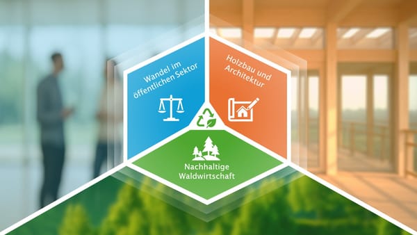 Nachhaltige öffentliche Beschaffung - Holz aus dem eigenen Wald