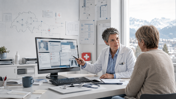 Ground Realities of Digital Healthcare in Switzerland: How General Practitioners Work with the Electronic Patient Record